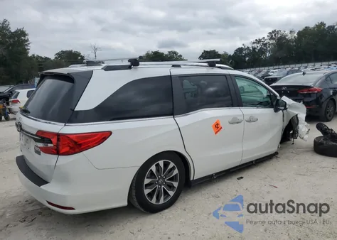 2022 Honda Odyssey Exl from USA, damaged, VIN 5FNRL6H76NB013735